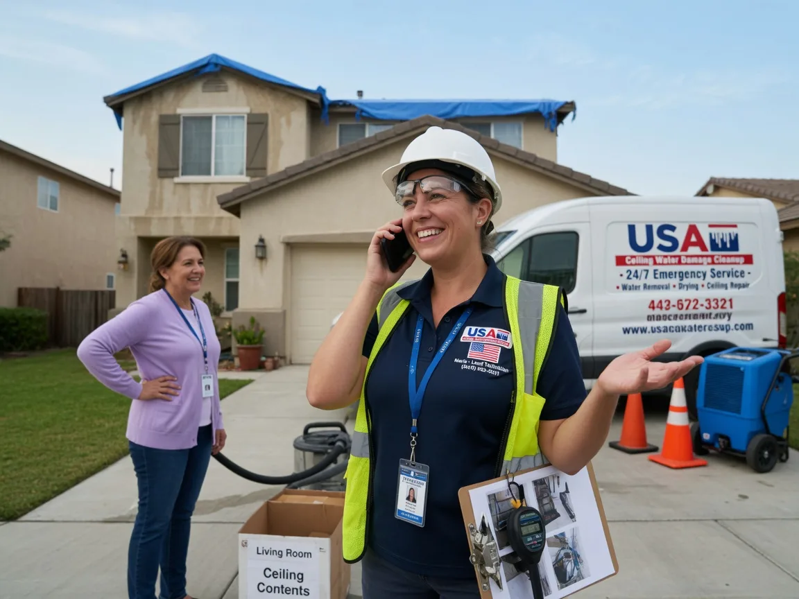 Ceiling Water Damage Restoration Ladoga, IN FAQs